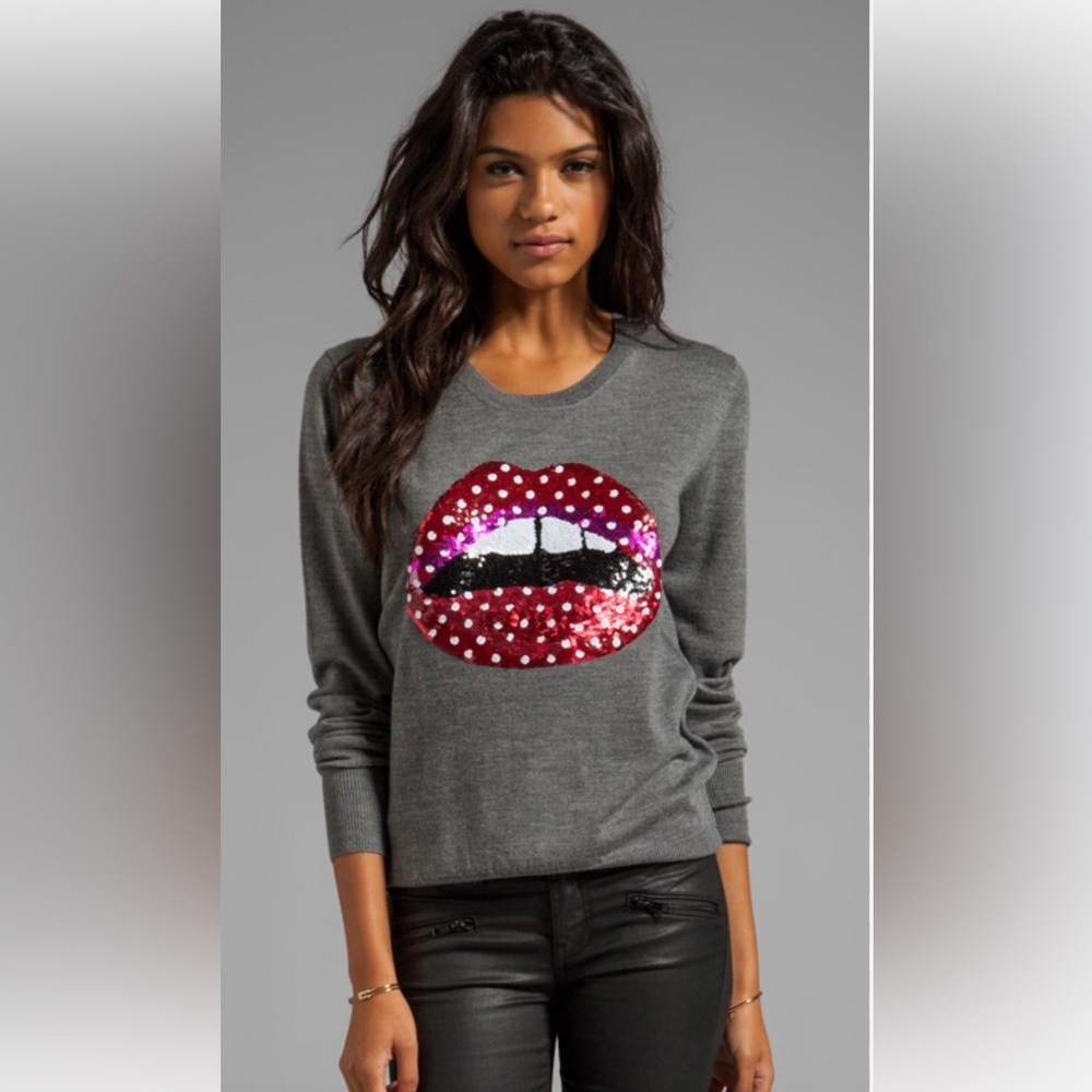 Marcus Lupfer Lips Sweater